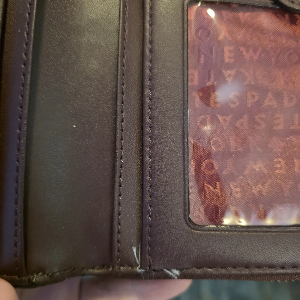 Kate Spade Satchel/Wallet (Deep Plum/Burgundy) - Picture 9 of 12